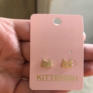 Jessie James Decker Kittenish Gold Earrings